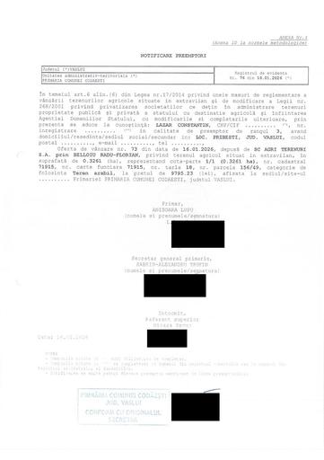 0,3261 71915 AGRI TERENURI